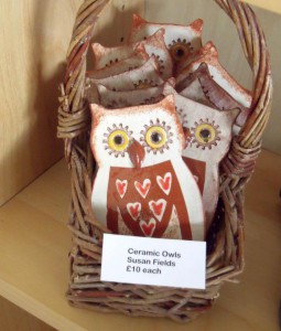ceramic owls 